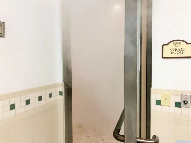 a view of a bathroom with utility room