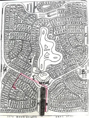 a view of a wooden bench