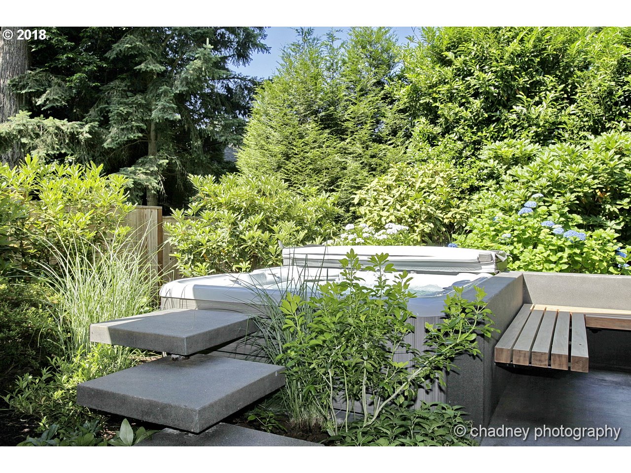 6215 Southwest Jan Tree Court Portland, OR 97219 - Photo 30 of 32 Hot Tub