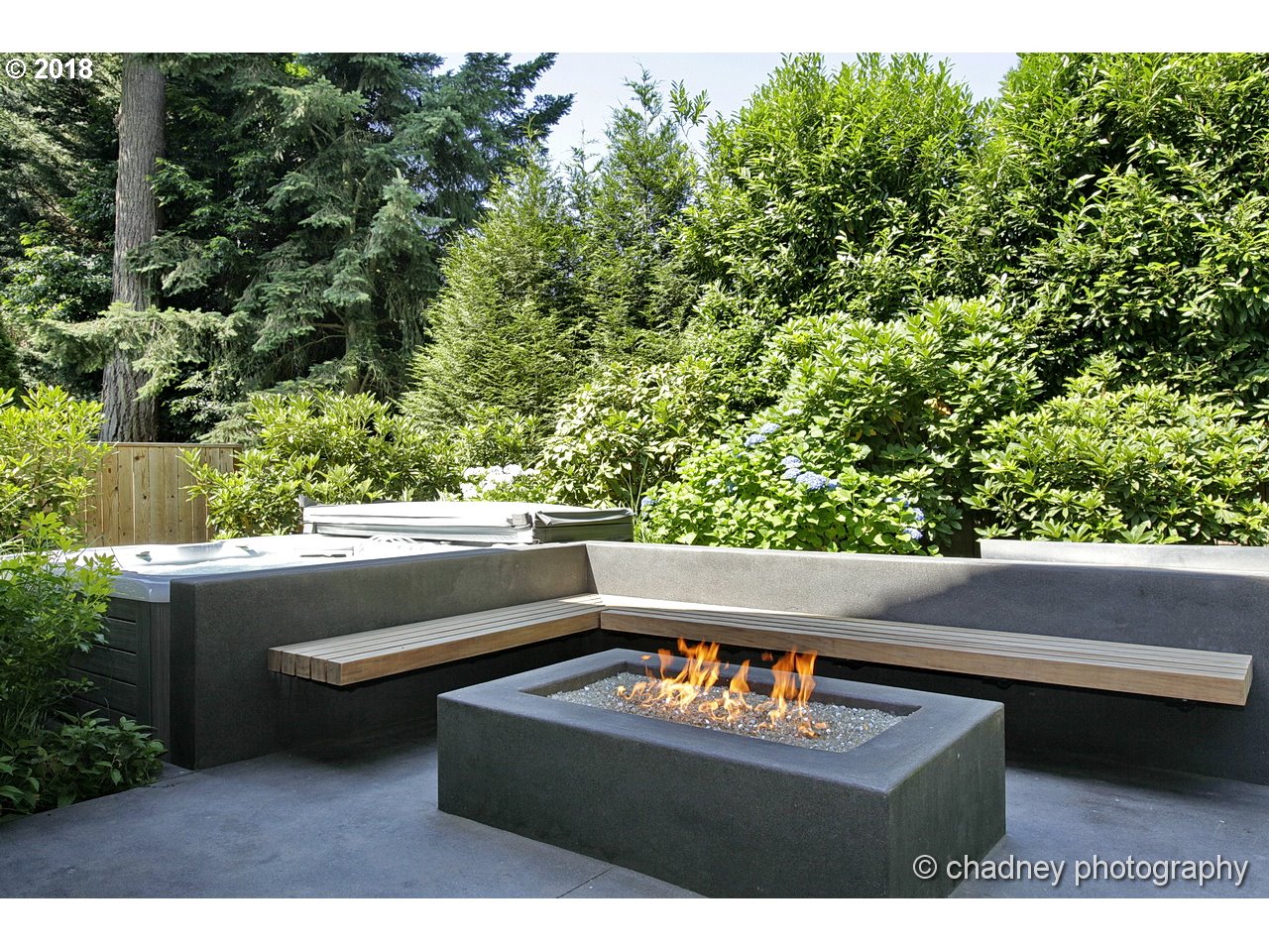 6215 Southwest Jan Tree Court Portland, OR 97219 - Photo 31 of 32 Fireplace Outside