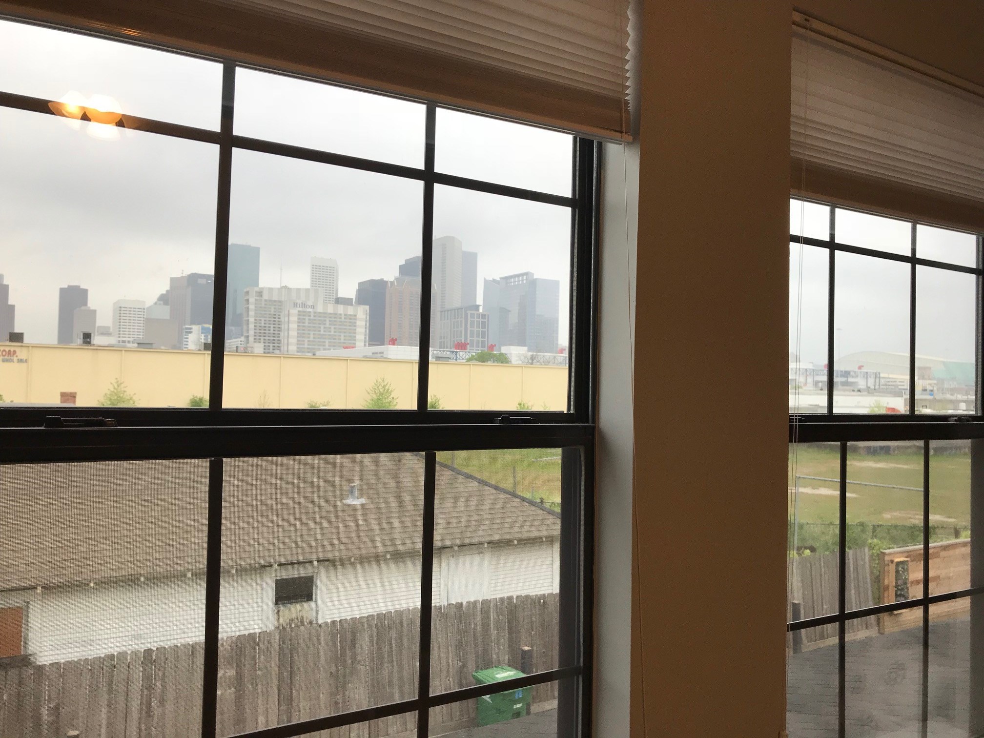 1414 Emancipation Avenue, Unit A Houston, TX 77003 - Photo 17 of 22 a view of a glass door with a glass door