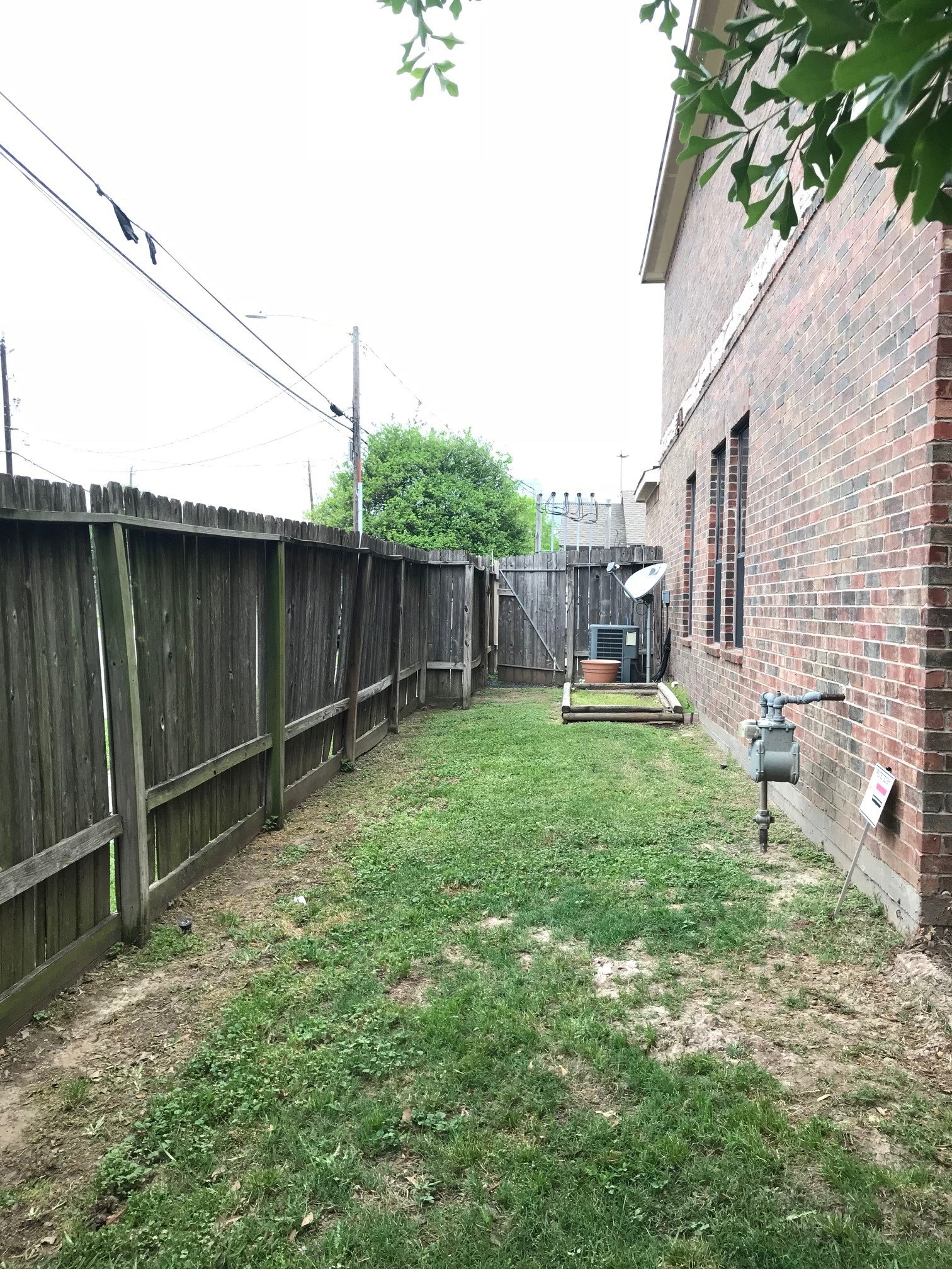 1414 Emancipation Avenue, Unit A Houston, TX 77003 - Photo 18 of 22 a backyard of a house with lots of green space