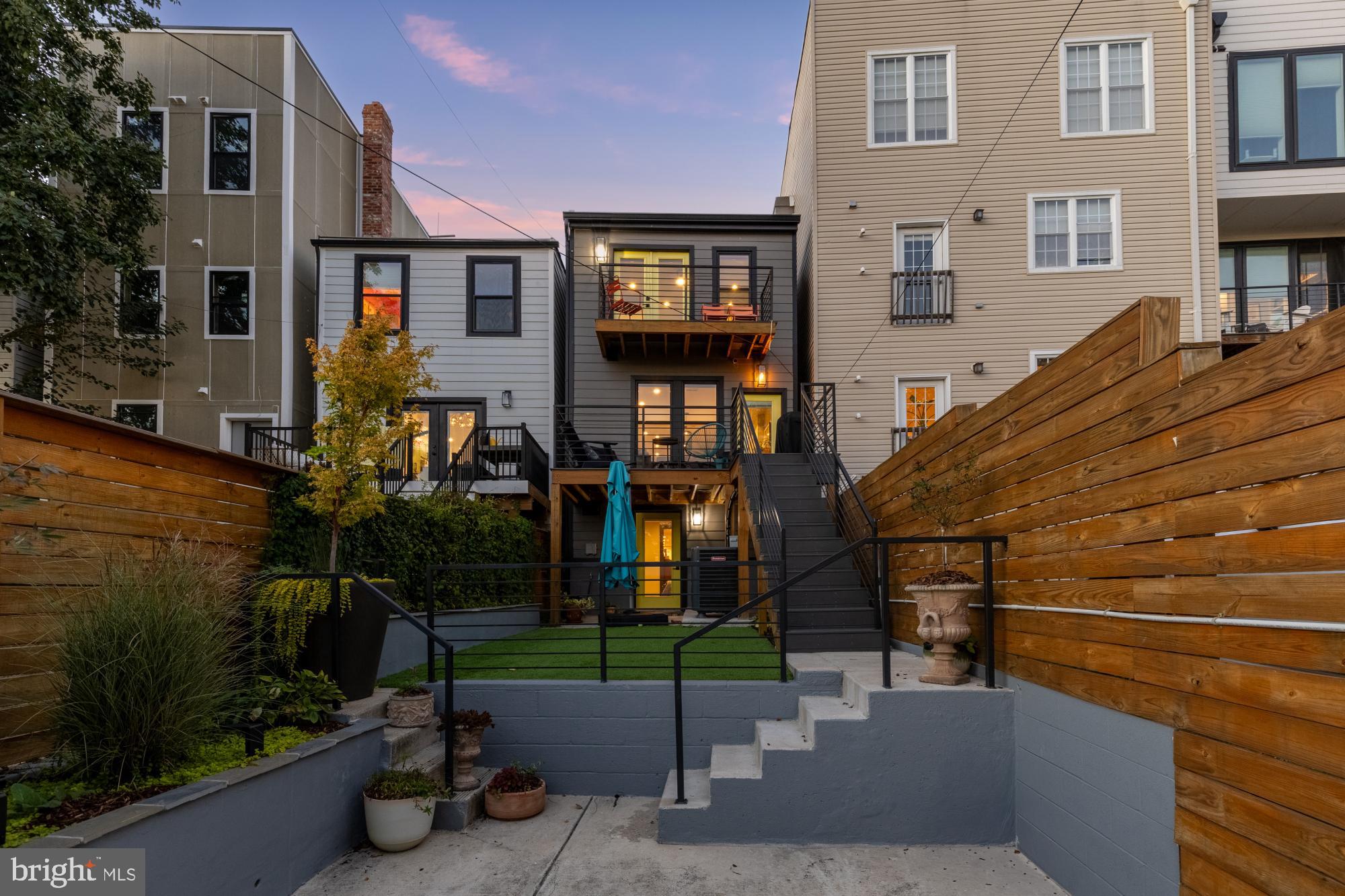47 T Street Northeast Washington, DC 20002 - Photo 22 of 45 Private multi-level outdoor space