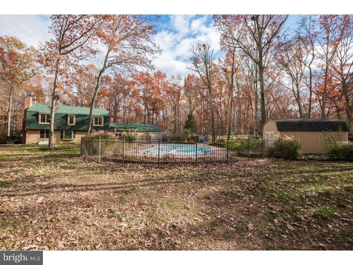 18 Gate Road Tabernacle, NJ 08088 - Photo 17 of 25 a view of a yard with a house