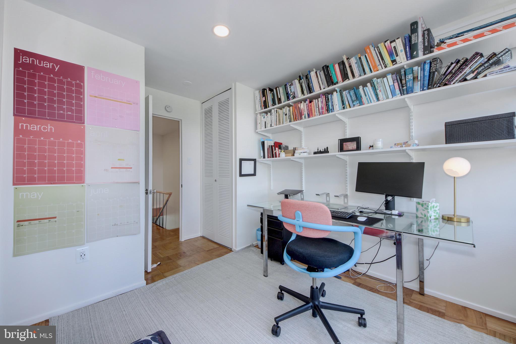 332 N Street Southwest Washington, DC 20024 - Photo 20 of 33 Custom wall shelving to convey with property