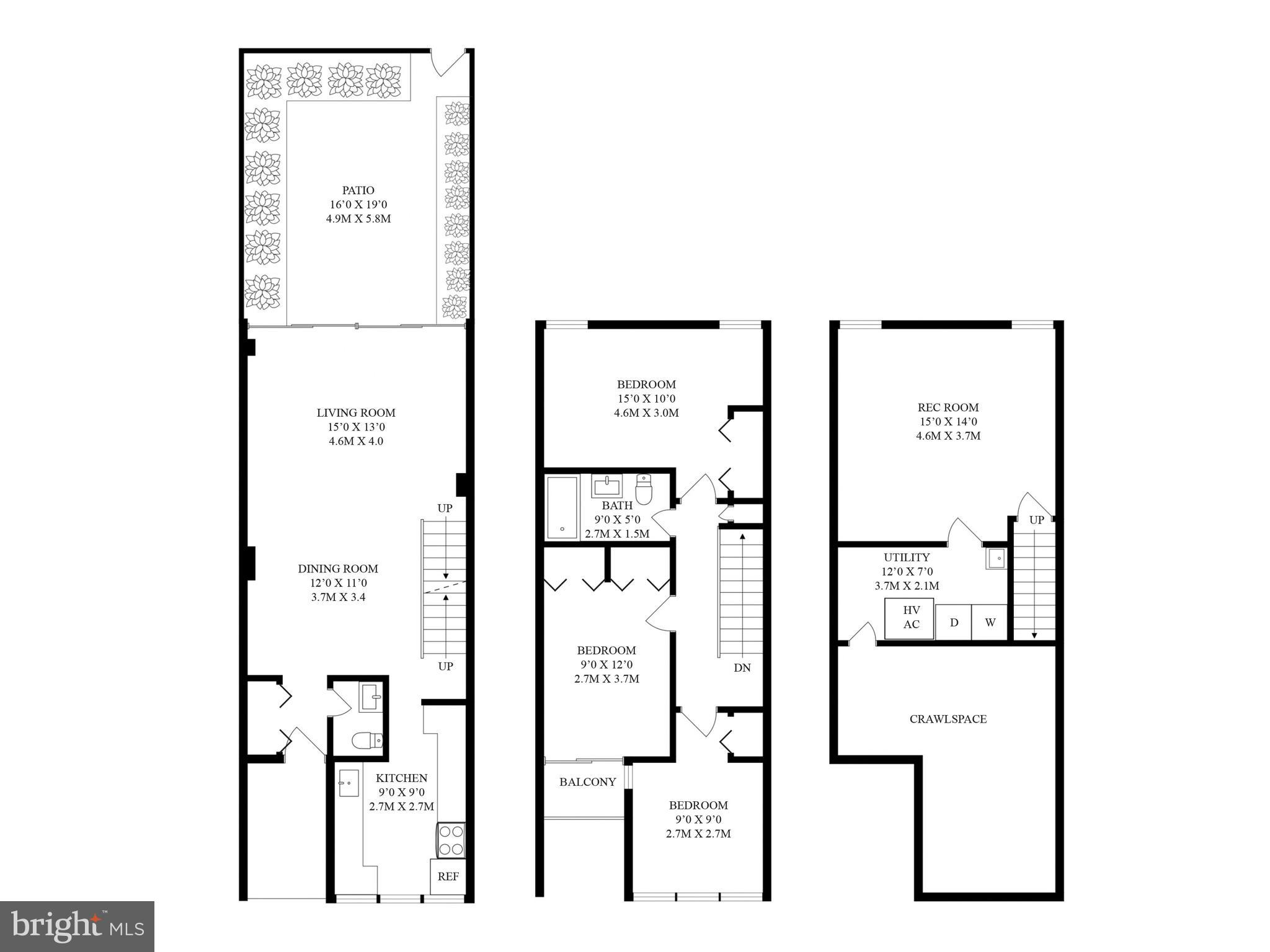 332 N Street Southwest Washington, DC 20024 - Photo 33 of 33 Floor Plans