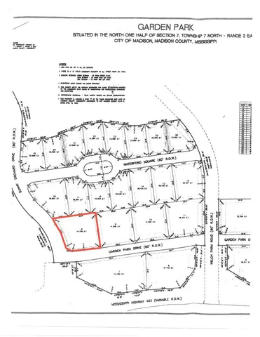 $447,580 | 0 Garden Park Drive, Madison, MS 39110