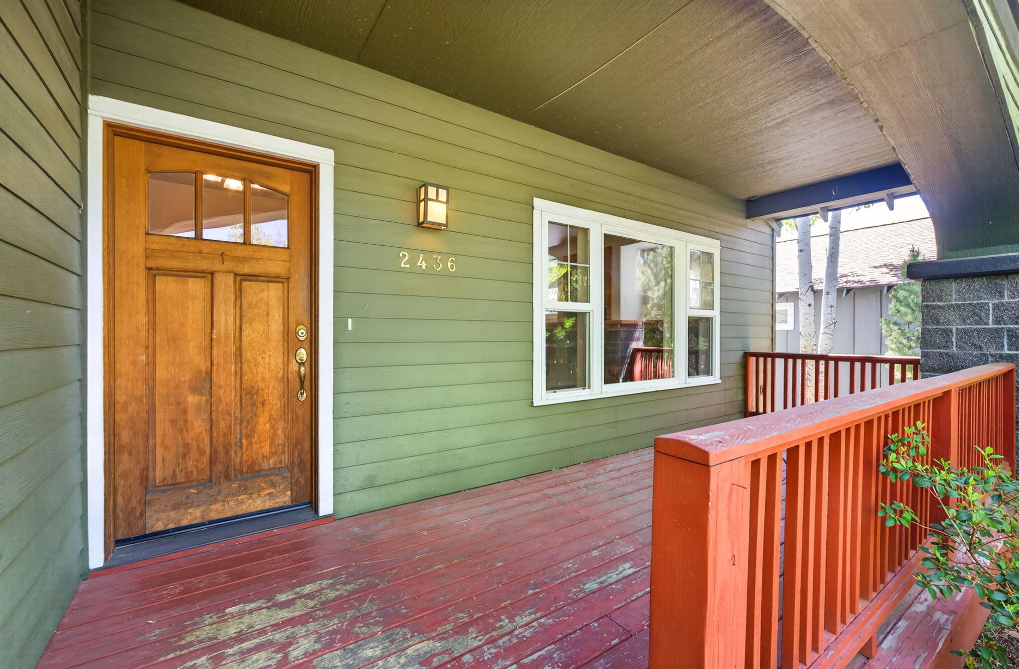 2436 Northwest Awbrey Road Bend, OR 97703 - Photo 4 of 36 Covered Front Porch