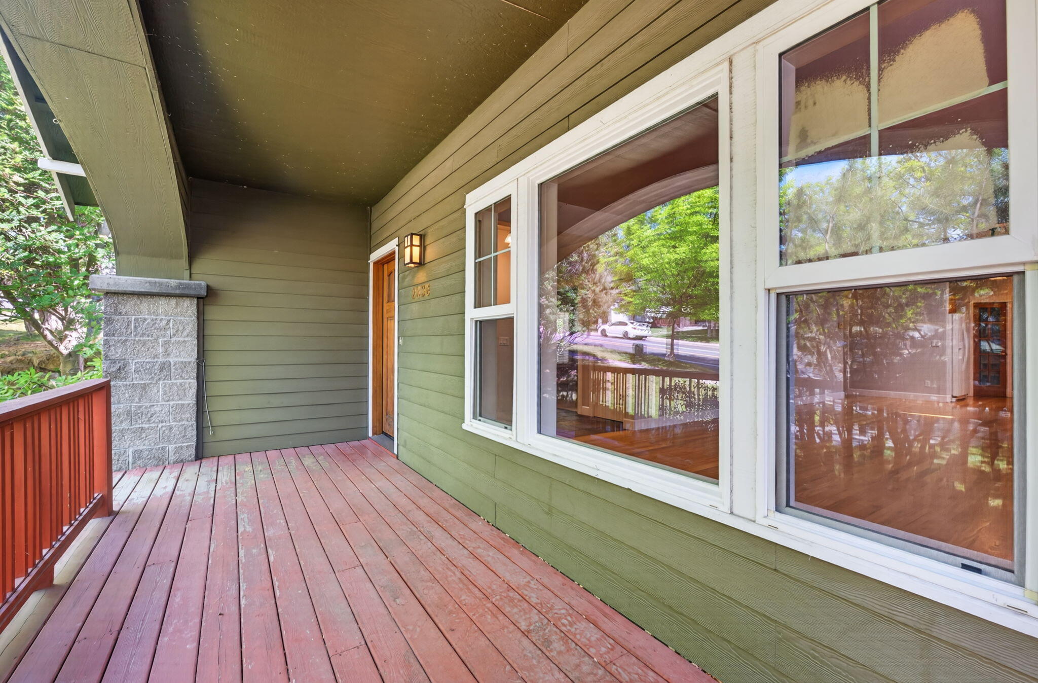 2436 Northwest Awbrey Road Bend, OR 97703 - Photo 5 of 36 Covered Front Porch