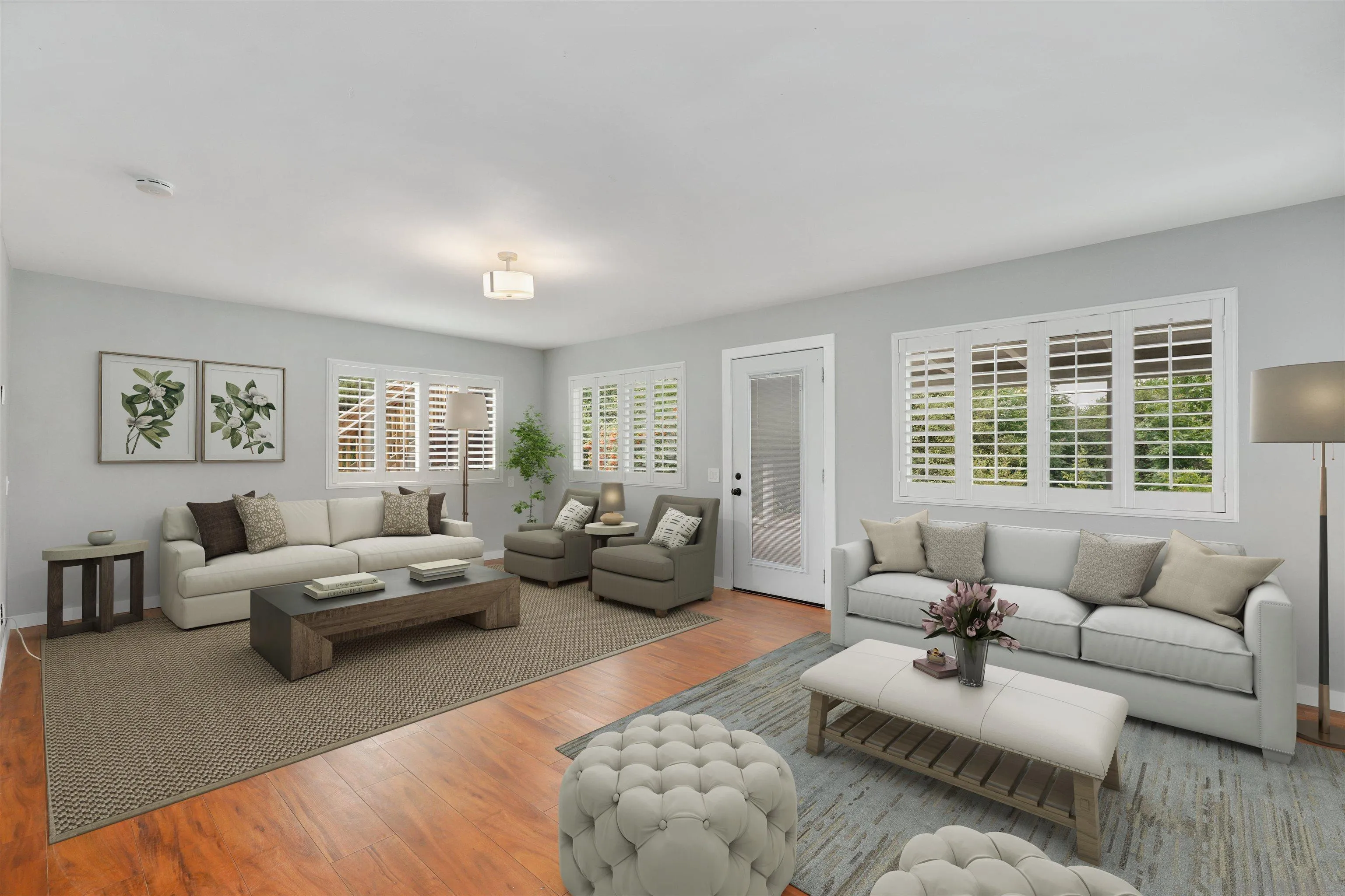12256 Old Stone Road Poway, CA 92064 - Photo 6 of 31 a living room with furniture and a large window
