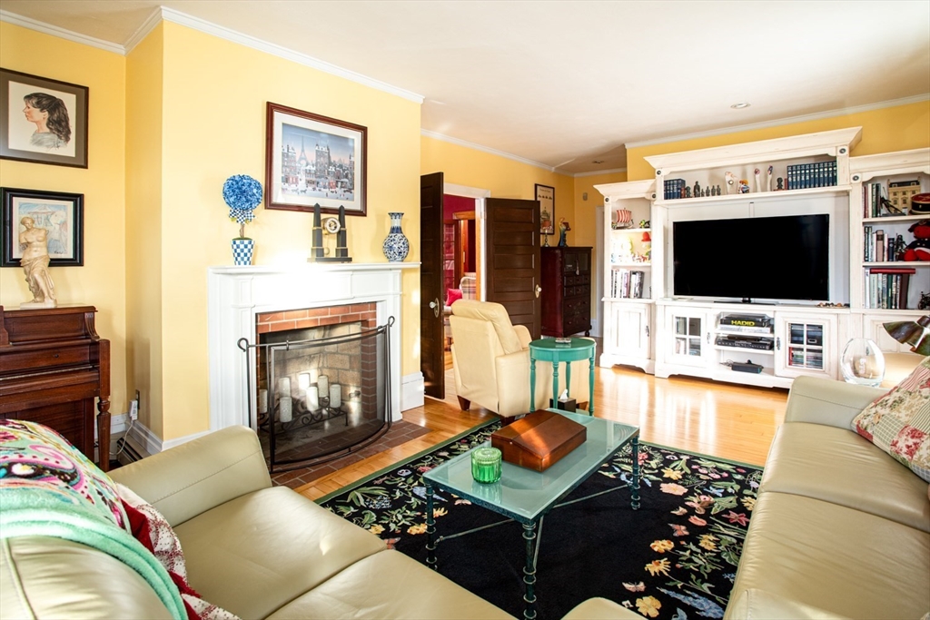1231 Robeson Street Fall River, MA 02720 - Photo 18 of 39 a living room with furniture and a flat screen tv