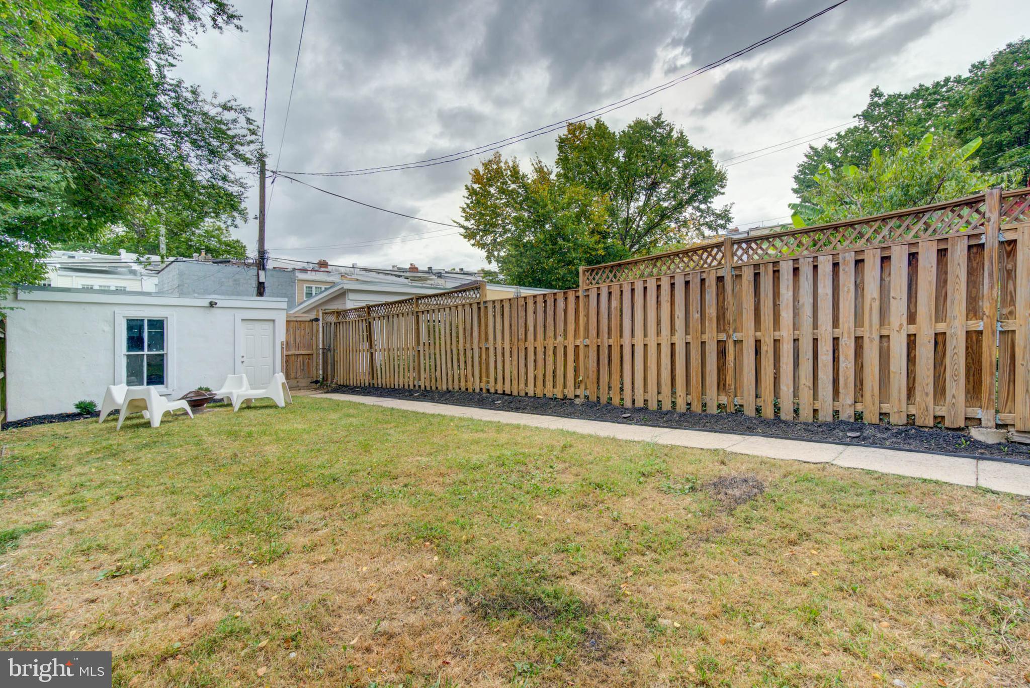 1410 Decatur Street Northwest Washington, DC 20011 - Photo 54 of 59 Huge fenced in backyard