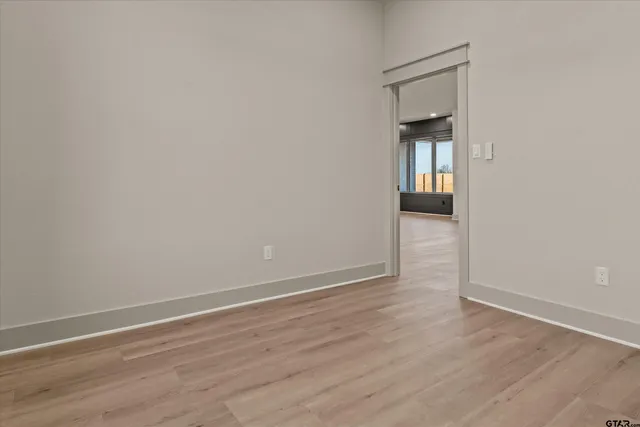 wooden floor in an empty room