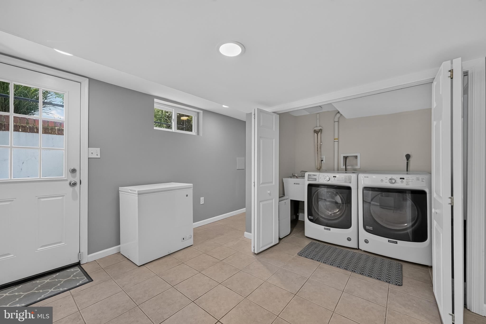 212 Normandy Drive Silver Spring, MD 20901 - Photo 55 of 77 Laundry Room-Exterior Exit