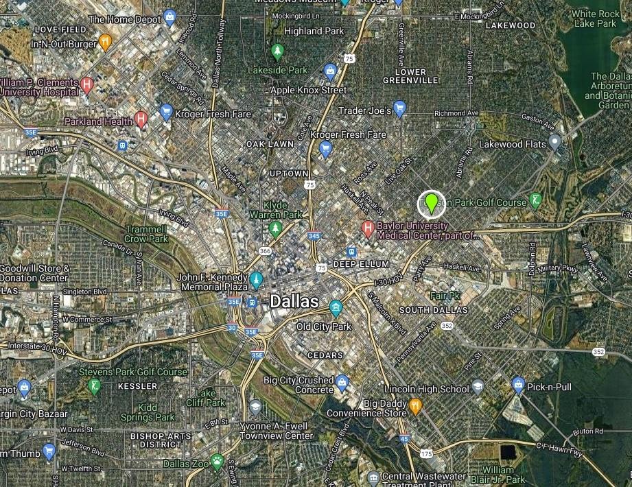 4913 East Side Dallas, TX 75214 - Photo 2 of 3 a view of a tree with a tree