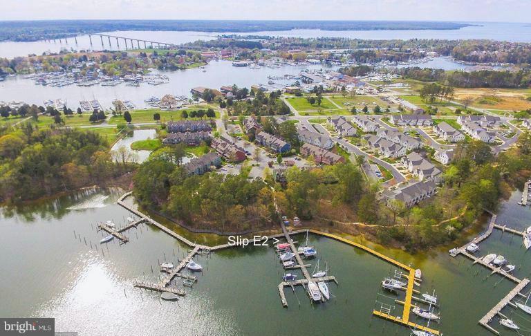 738 Bellefield Road, Unit 99 Dowell, MD 20629 - Photo 26 of 30 Ariel View of Boat Slip E2