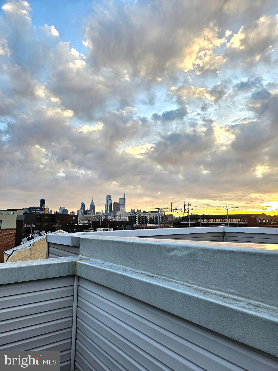 742-00 Master Street, Unit 2 Philadelphia, PA 19122 - Photo 2 of 17 a view of a terrace with skyline