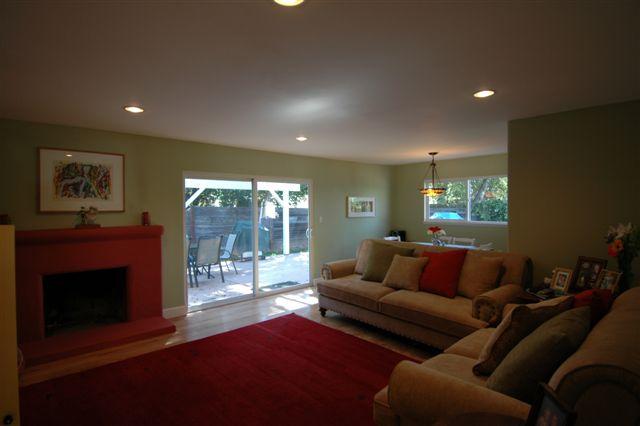 1402 Daly Road Ojai, CA 93023 - Photo 3 of 7 a living room with furniture and a fireplace
