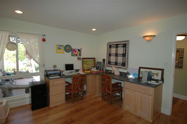 1402 Daly Road Ojai, CA 93023 - Photo 5 of 7 a view of a workspace with furniture and a window