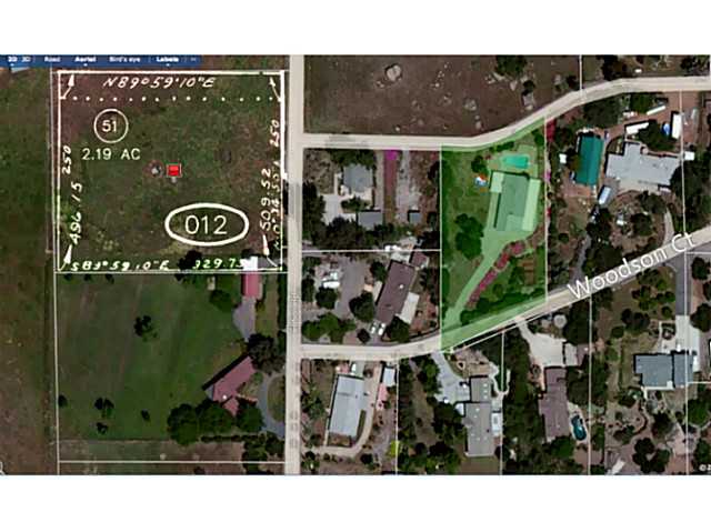 0 El Sol Road Ramona, CA 92065 - Photo 13 of 14 Satelite view with overlay from tax records.