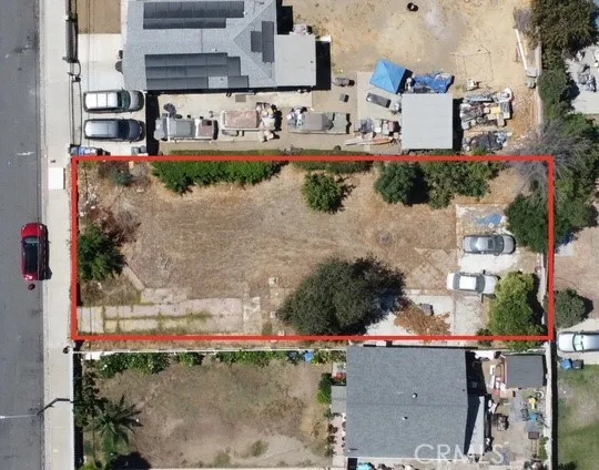 an aerial view of a city with lots of residential buildings