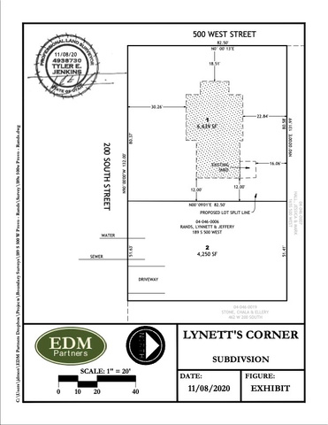 482 West 200 South Provo, UT 84601 - Photo 7 of 7 Plat map