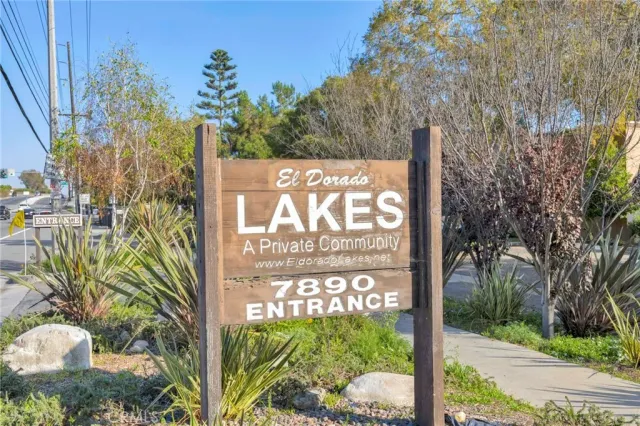 a sign on the side of the road