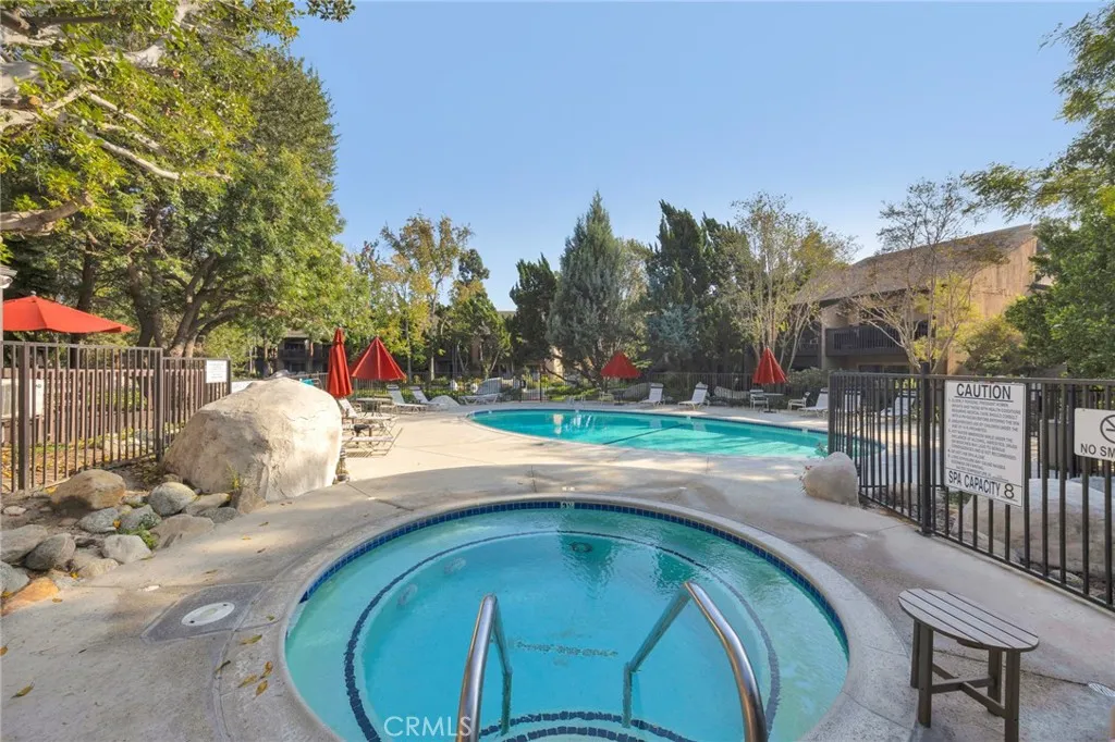 7890 East Spring Street, Unit 4A Long Beach, CA 90815 - Photo 18 of 21 a view of a backyard with sitting area