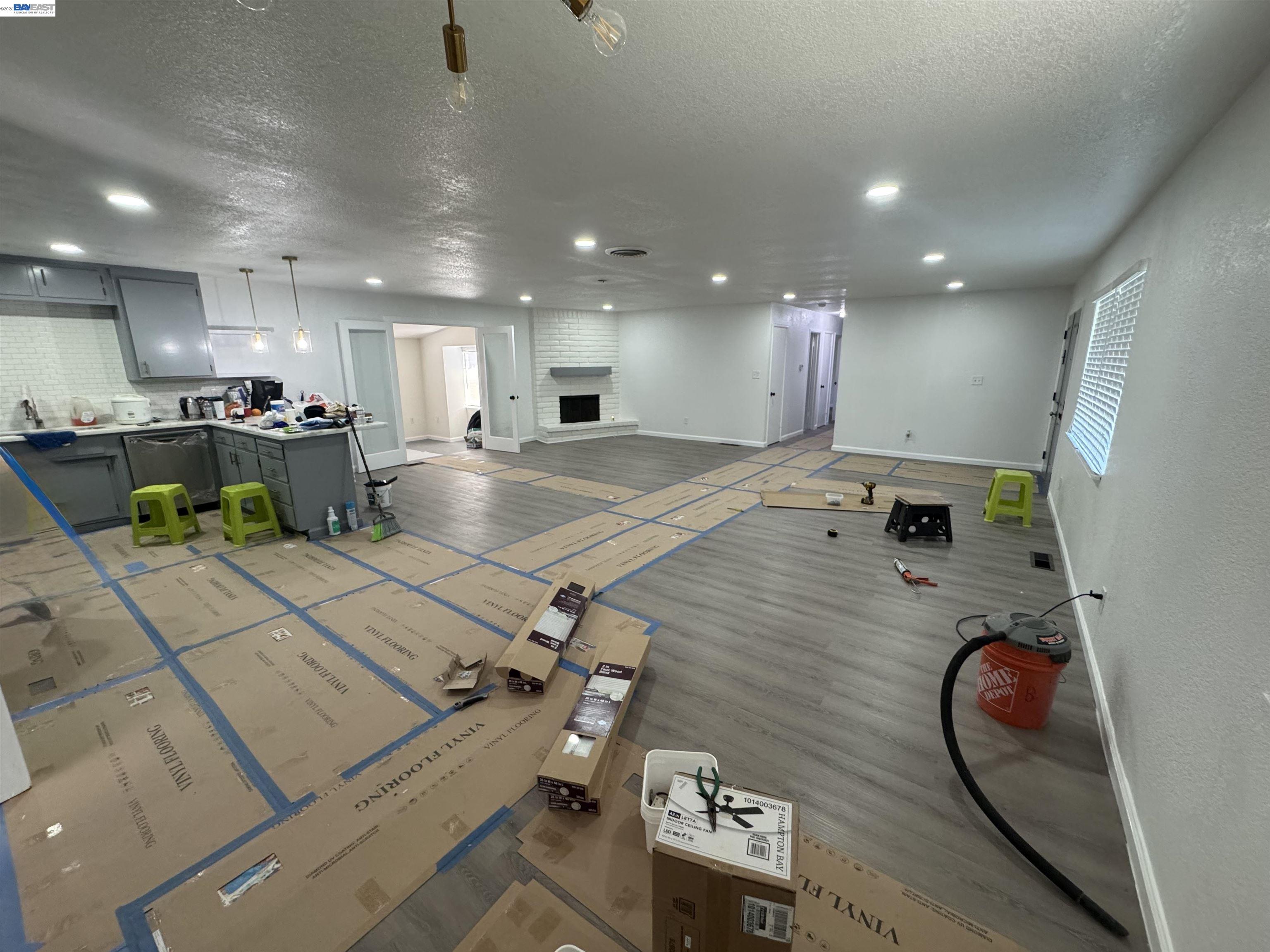 705 West Rumble Road Modesto, CA 95350 - Photo 2 of 17 a room with lots of furniture and view kitchen