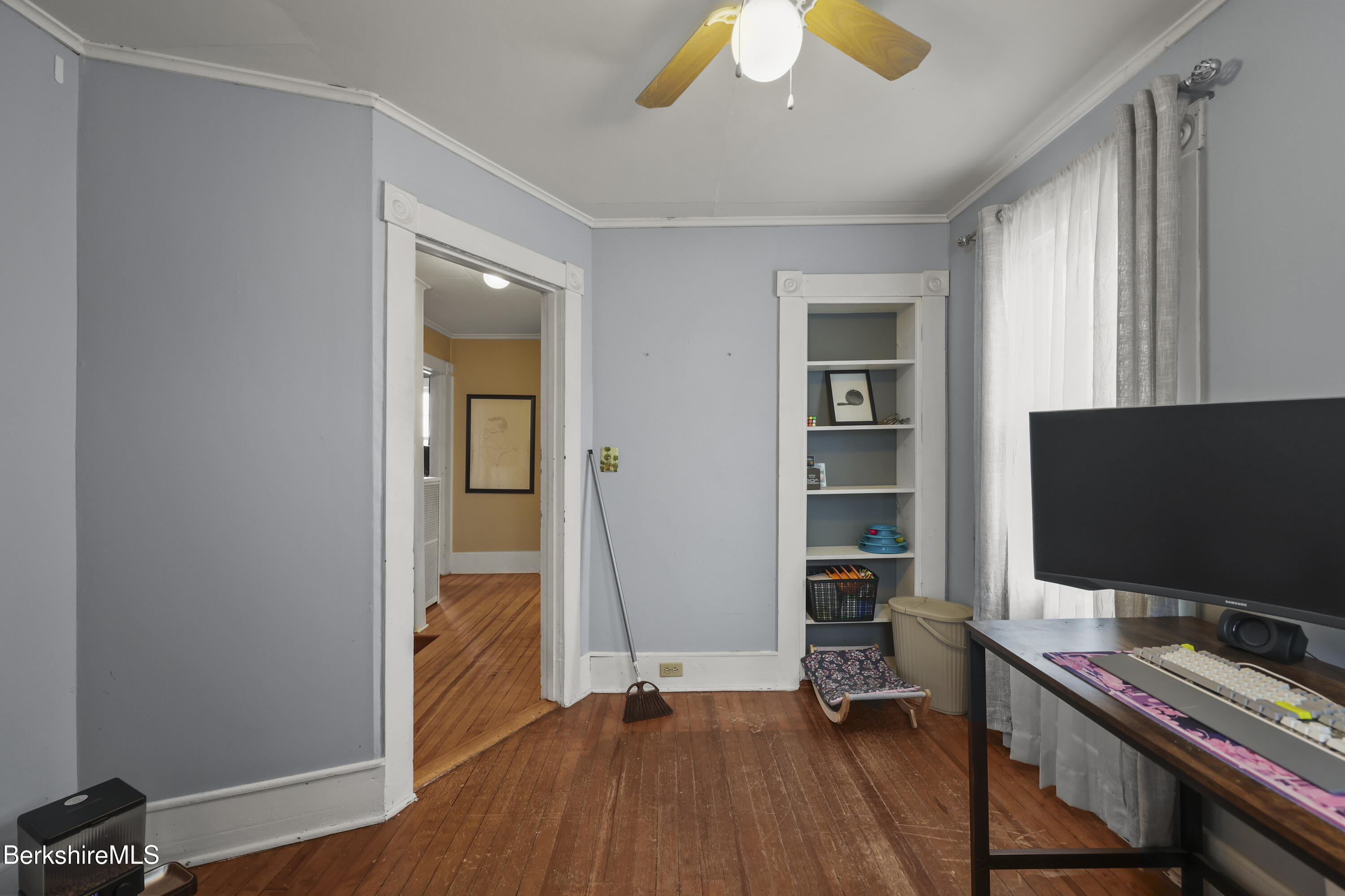 2 Crotteau Street Adams, MA 01220 - Photo 18 of 24 a view of a workspace with furniture and wooden floor