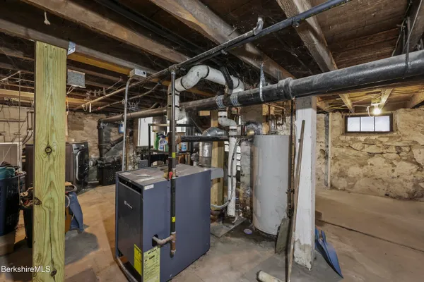 a view of a storage room