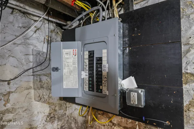 a front view of a house with wooden floor