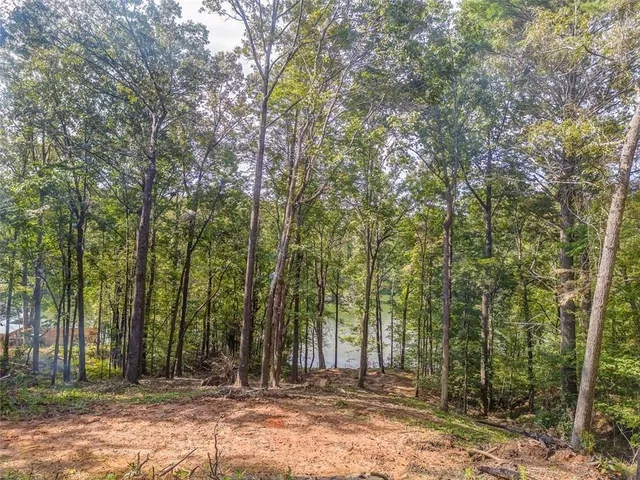 a view of outdoor space with trees