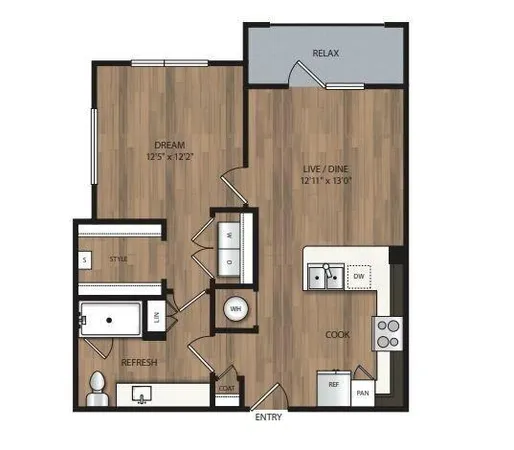 $1,269 | 3400 Firewheel Parkway, Unit 3301, Garland, TX 75040