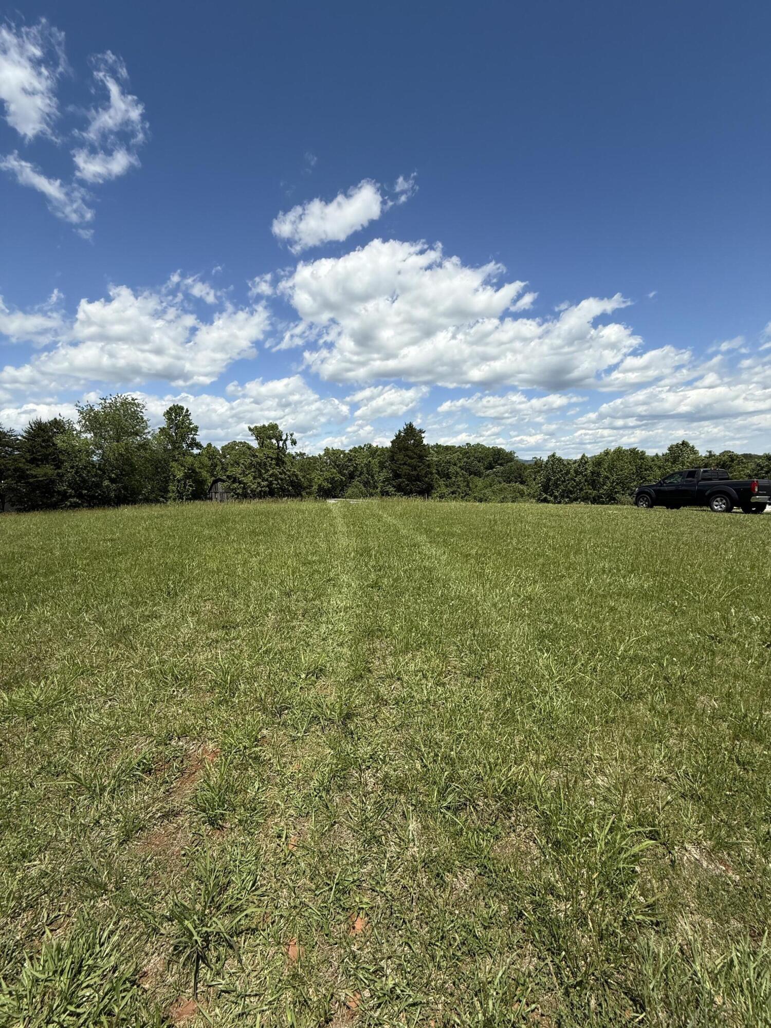 Left side of property