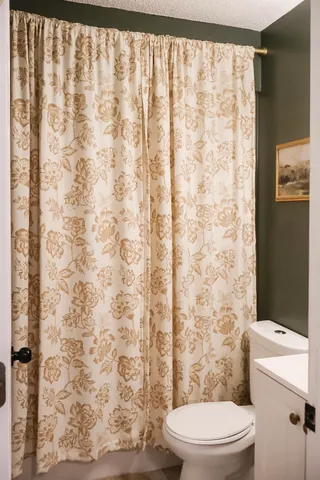 a view of a bathroom with a sink and a toilet