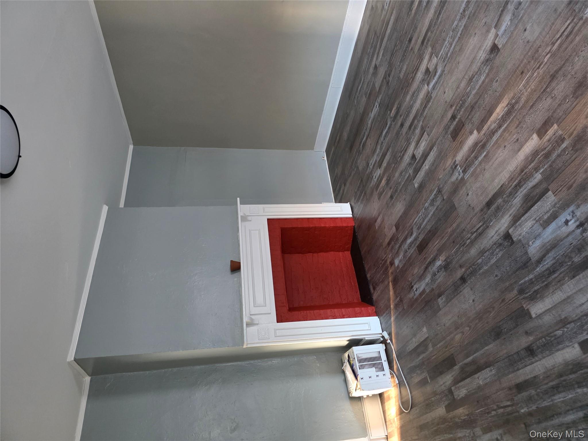 a room with a wooden floor