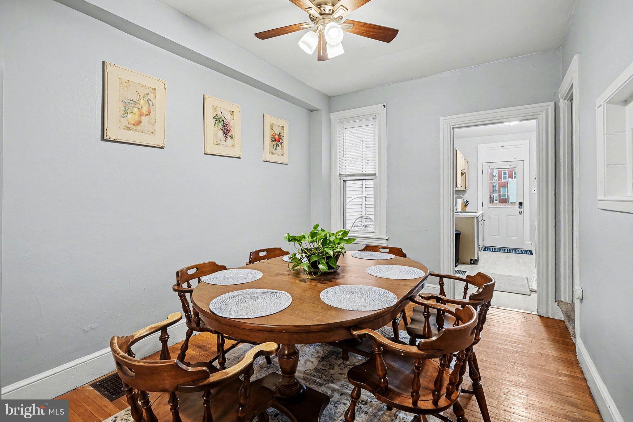353 East Marion Street Lancaster, PA 17602 - Photo 11 of 28 a view of a dining room with furniture and wooden floor