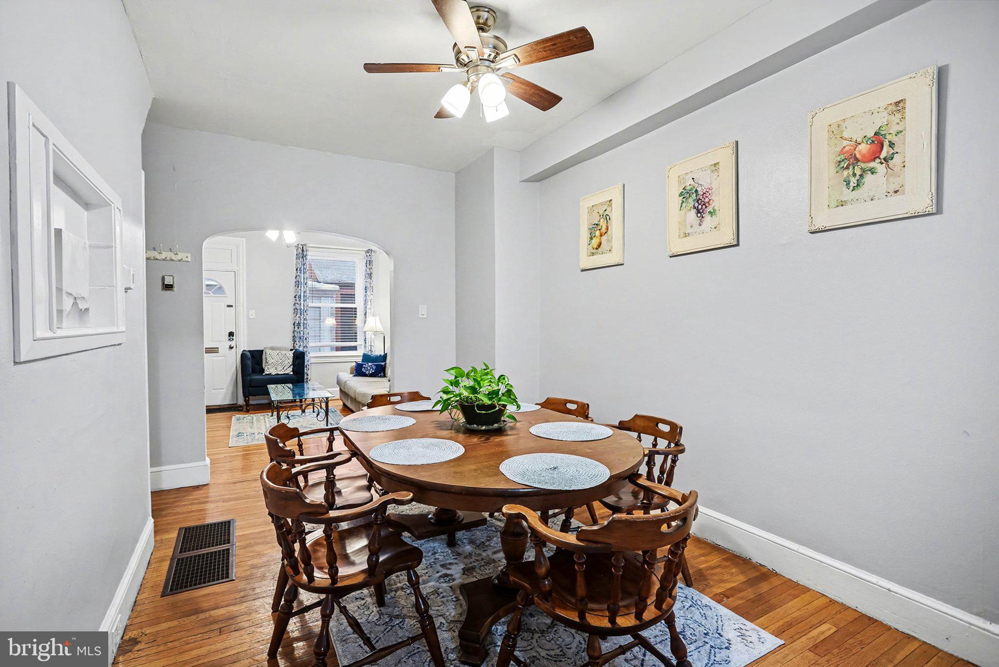 353 East Marion Street Lancaster, PA 17602 - Photo 12 of 28 a view of a dining room with furniture and wooden floor