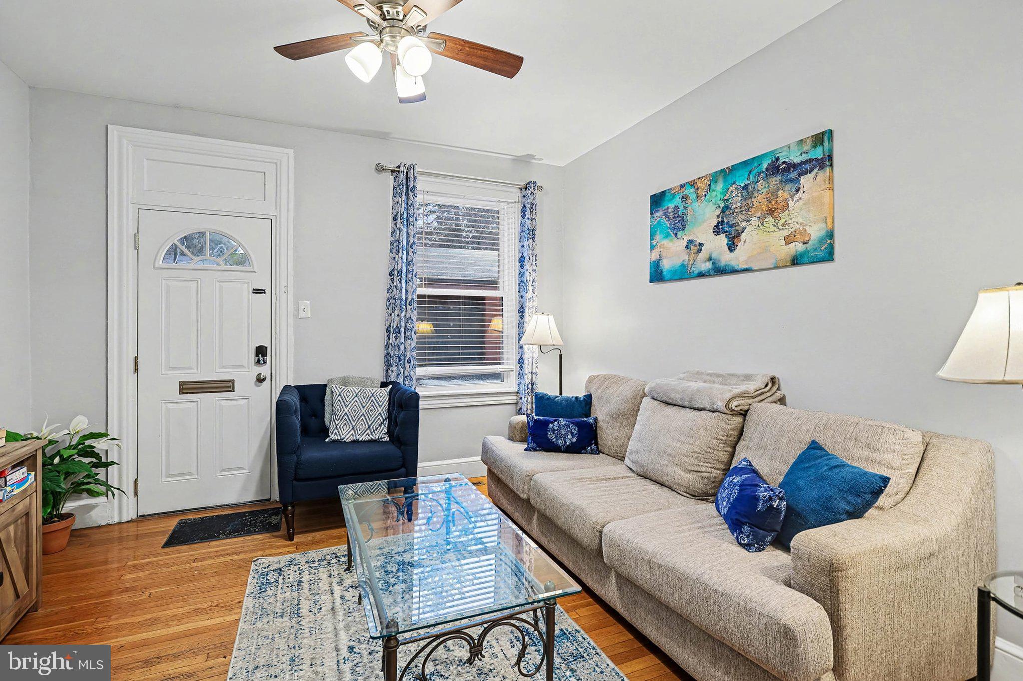 353 East Marion Street Lancaster, PA 17602 - Photo 9 of 28 a living room with furniture and wooden floor