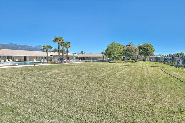 a view of a house with a patio