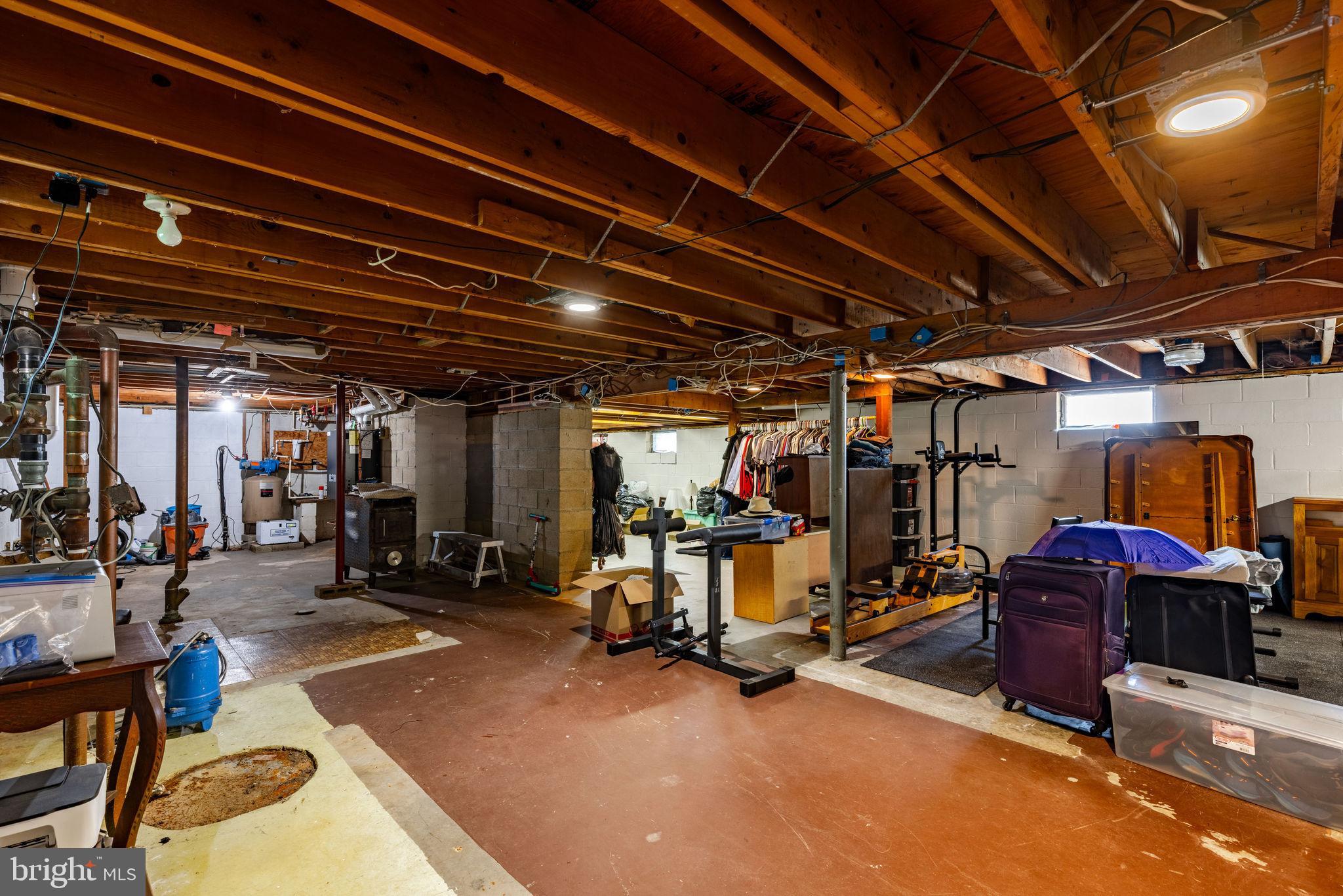 8435 Mitchell Road Denton, MD 21629 - Photo 27 of 43 basement with rough in plumbing for full bathroom