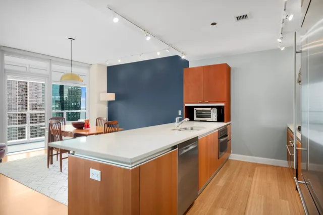 a room with storage and utility