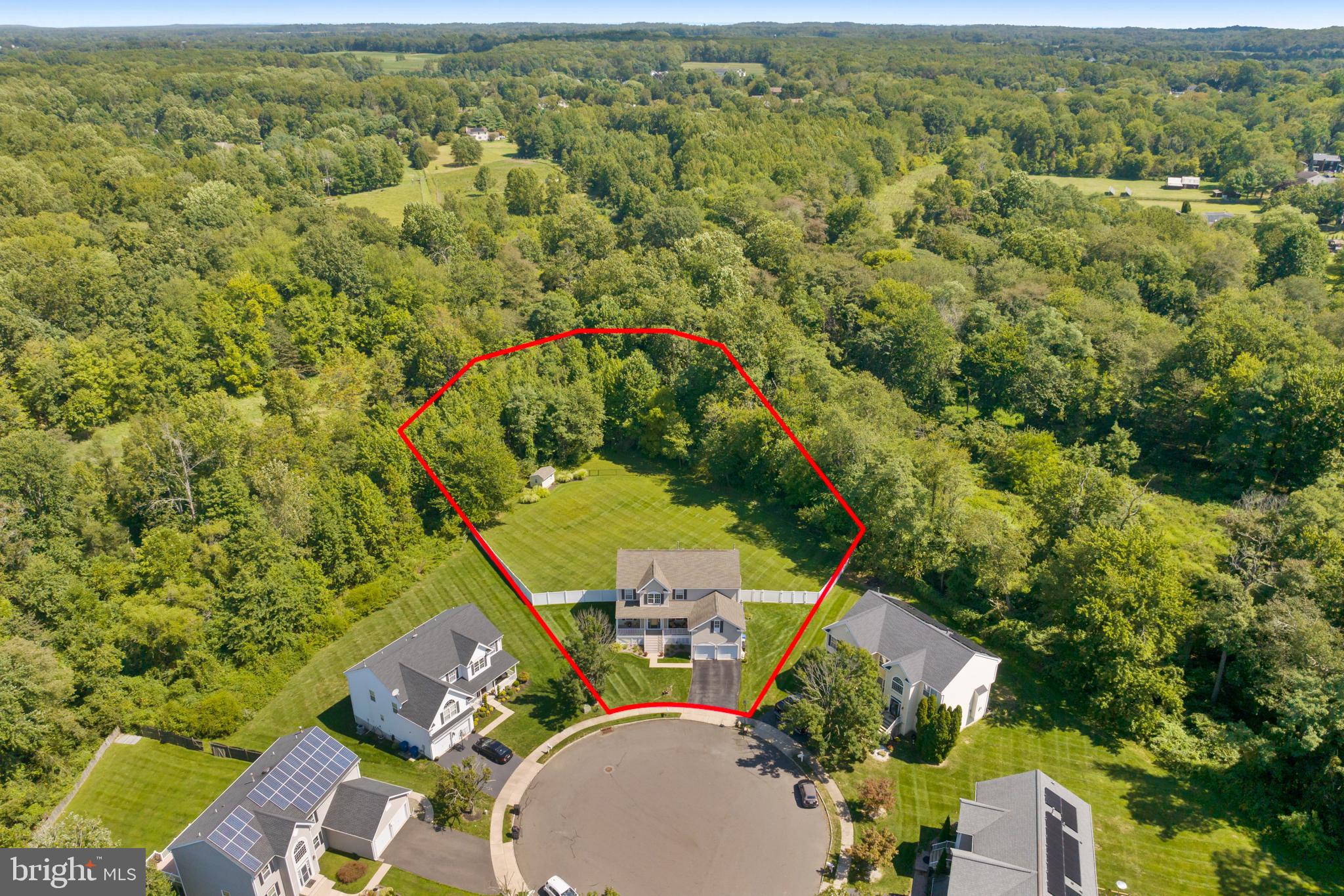 59 Birmingham Drive Columbus, NJ 08022 - Photo 4 of 45 an aerial view of a house with a yard