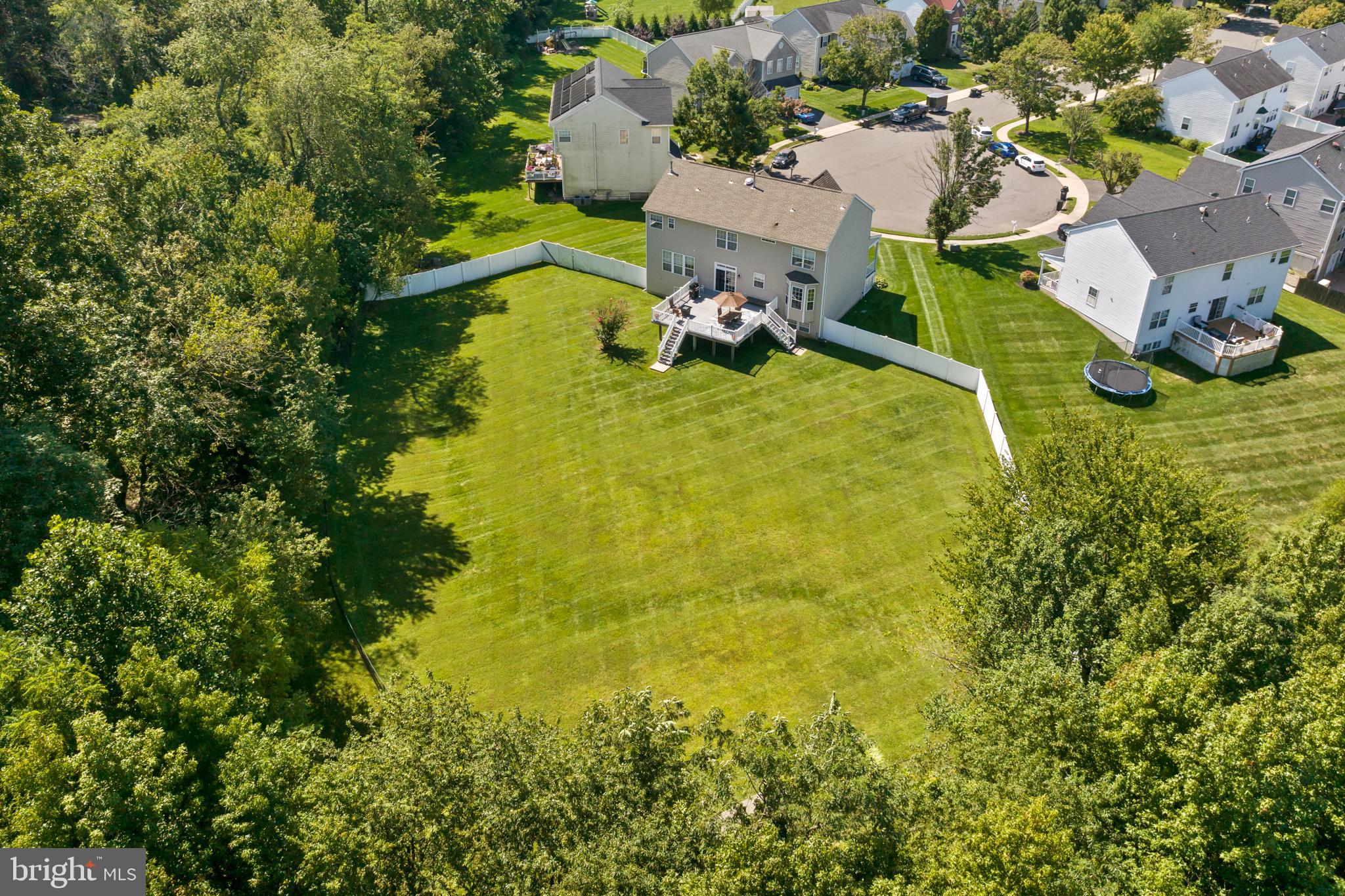 59 Birmingham Drive Columbus, NJ 08022 - Photo 42 of 45 an aerial view of residential houses with outdoor space and trees
