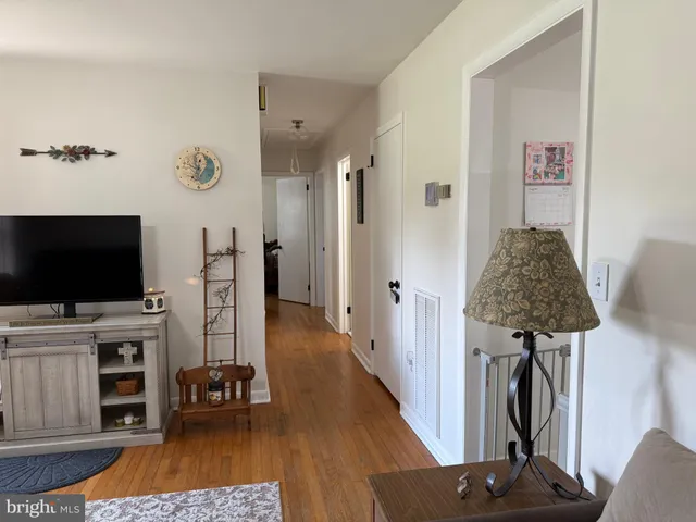 a view of wooden floor