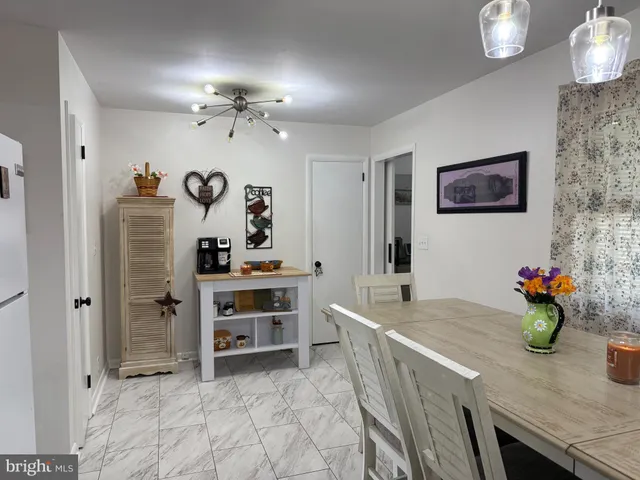 a view of dining room cabinets