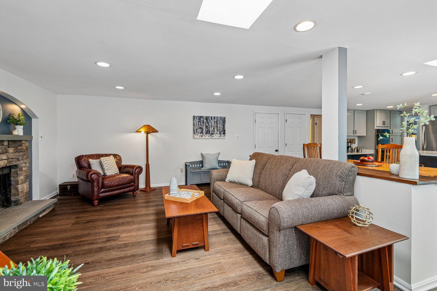 8044 Red Jacket Way Jessup, MD 20794 - Photo 32 of 71 COZY FAMILY ROOM W/ SKYLIGHT & RECESSED LIGHTING