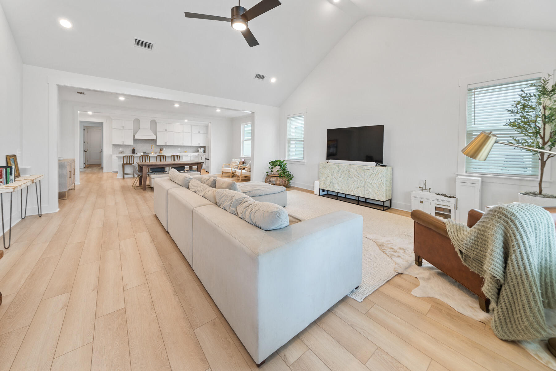 1917 Rushes Avenue Panama City, FL 32405 - Photo 3 of 66 a living room with furniture and a flat screen tv