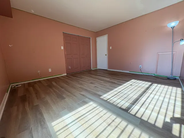 a view of wooden floor